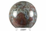 Polished Cosmic Jasper Sphere - Madagascar #241844-1